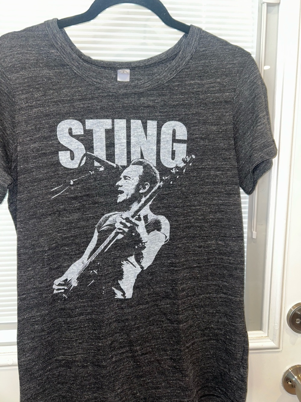 Sting Graphic Tee - Charcoal woman’s Shirt